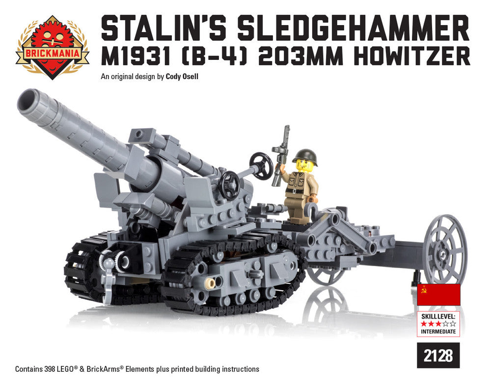 "Stalin's Sledgehammer" - M1931 (B-4) 203mm Howitzer, 2128