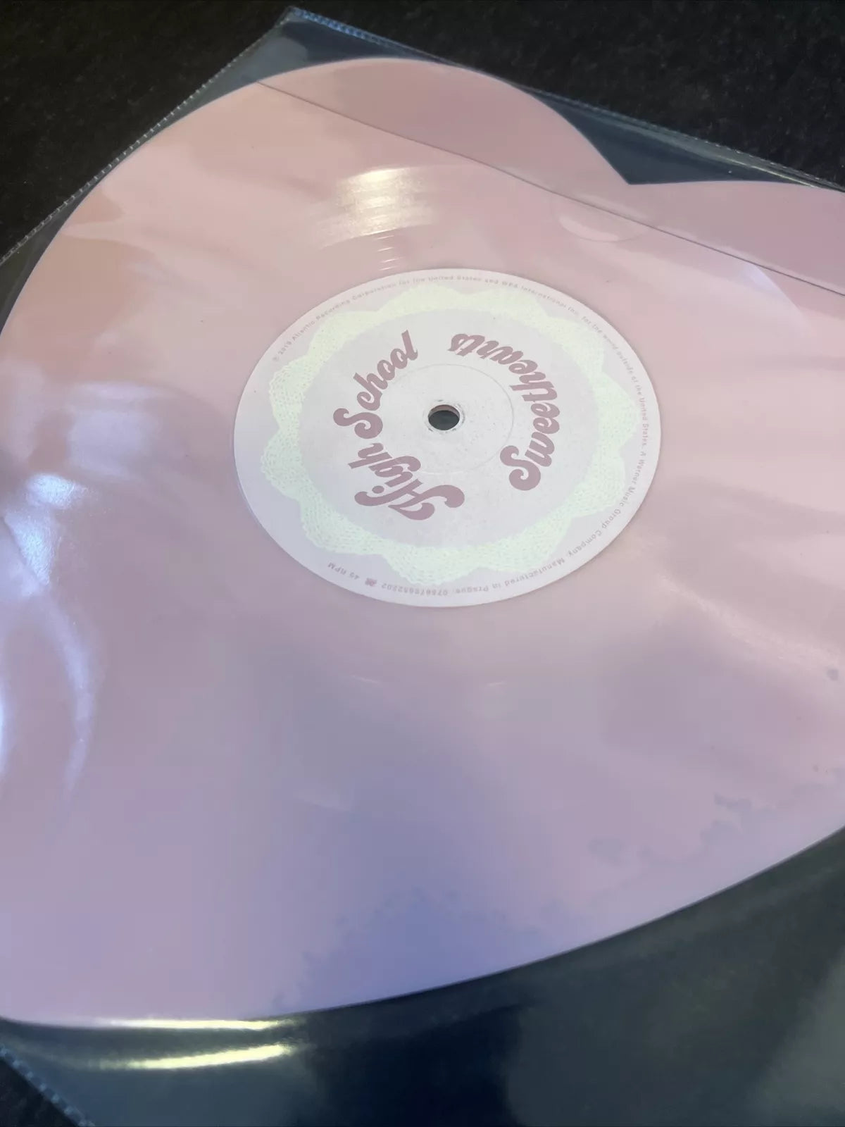 Melanie Martinez Heart Shape Vinyl 10” Rare K-12