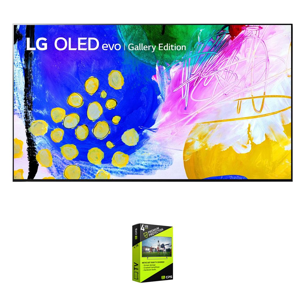 LG OLED65G2PUA 65 Inch HDR 4K Smart OLED TV (2022) w/ 4 Year Extended Warranty