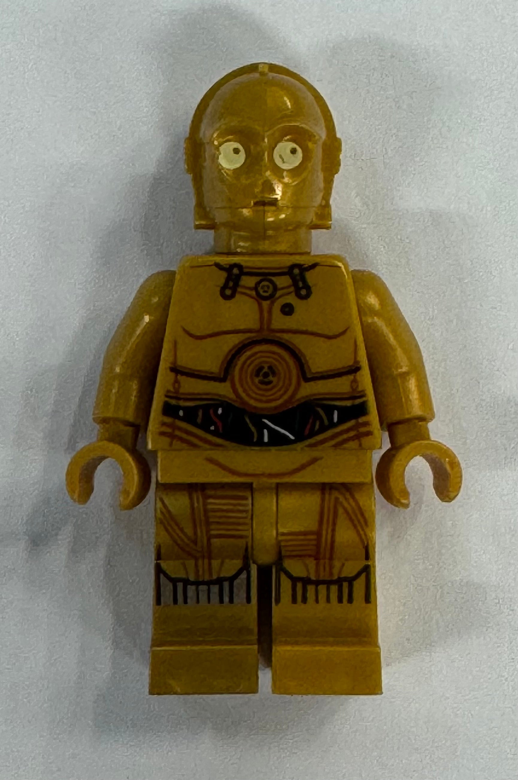 *MISPRINT* C-3PO, Colorful Wires, Printed Legs, sw0700