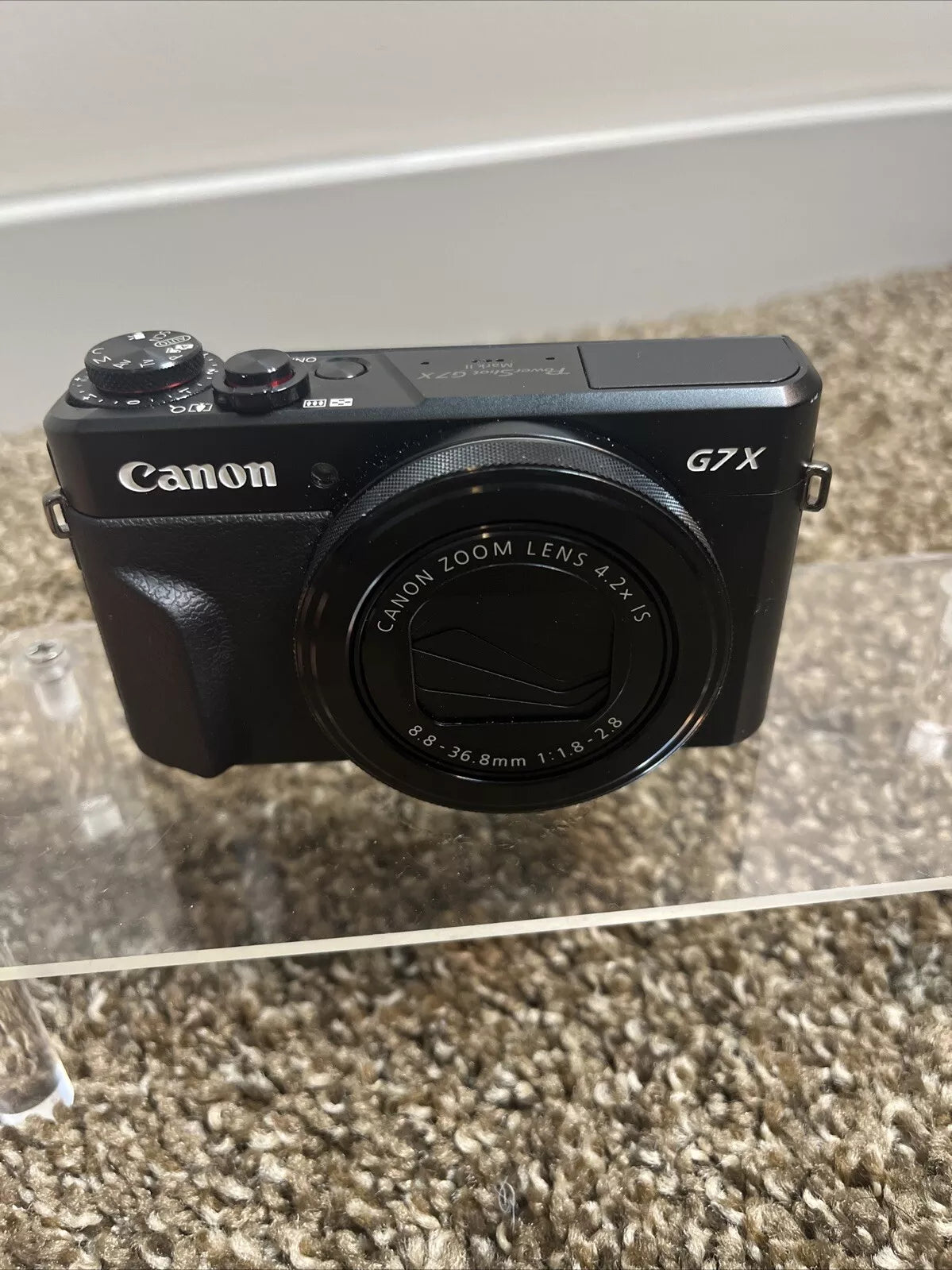 Canon PowerShot G7X Mark II 20.1 MP Compact Digital Camera - Black