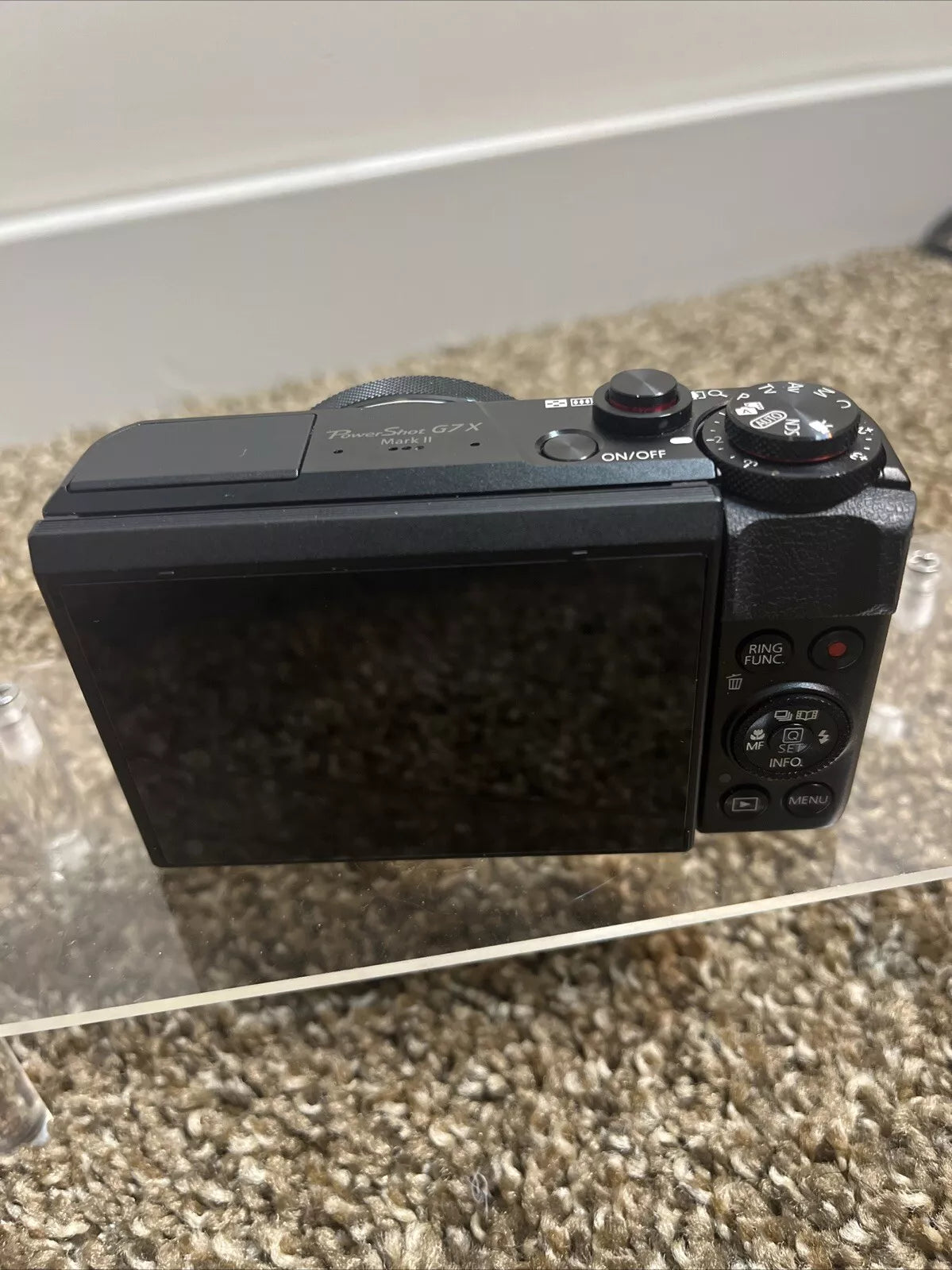 Canon PowerShot G7X Mark II 20.1 MP Compact Digital Camera - Black